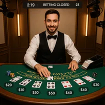 Vulkan Vegas - Live Blackjack Game